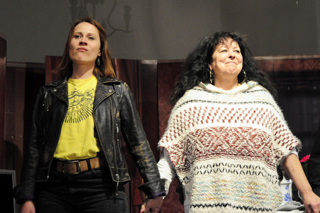 Theaterpremiere 'Ein gesegnetes Alter' in Beelitz
