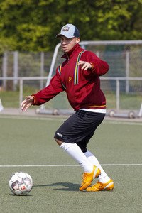 Charity Fußball-Länderspiel in Duisburg