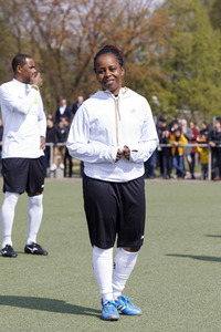 Charity Fußball-Länderspiel in Duisburg
