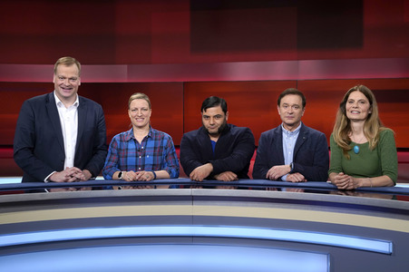 Talkshow 'hart aber fair' in Berlin