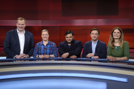 Talkshow 'hart aber fair' in Berlin