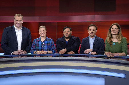 Talkshow 'hart aber fair' in Berlin