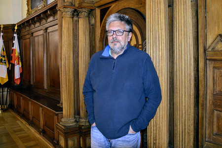 Fritz Pleitgen und Michail Pawlowitsch Schischkin in Görlitz