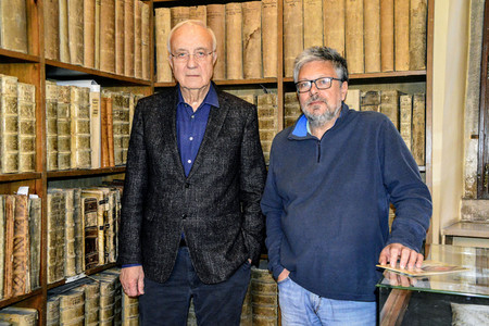 Fritz Pleitgen und Michail Pawlowitsch Schischkin in Görlitz