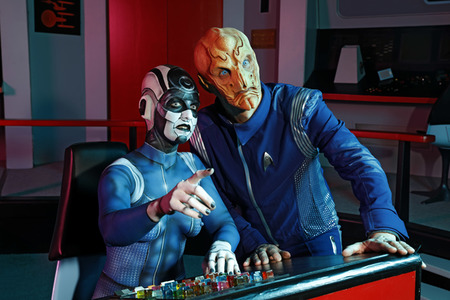 GEEK ART: 'Star Trek Discovery' Bodypainting