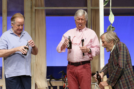 Theaterprobe 'Kerle im Herbst' in Hamburg