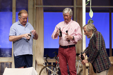 Theaterprobe 'Kerle im Herbst' in Hamburg