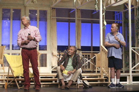 Theaterprobe 'Kerle im Herbst' in Hamburg