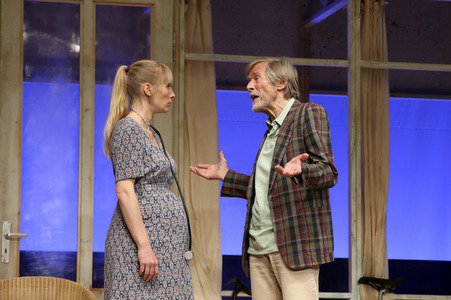 Theaterprobe 'Kerle im Herbst' in Hamburg