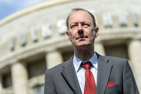 Pressetermin von der PARTEI in Berlin