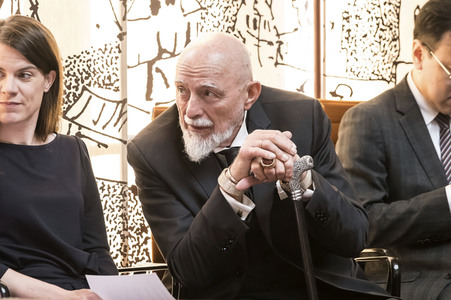 Empfang zum 75. Geburtstag von Gehard Schröder in Hannover