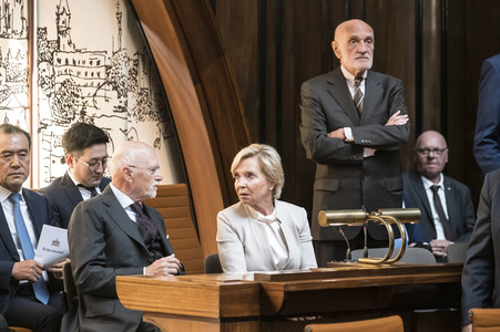 Empfang zum 75. Geburtstag von Gehard Schröder in Hannover