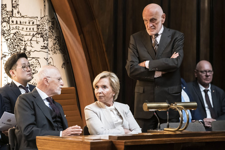 Empfang zum 75. Geburtstag von Gehard Schröder in Hannover