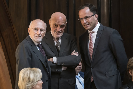 Empfang zum 75. Geburtstag von Gehard Schröder in Hannover