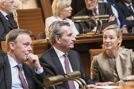 Empfang zum 75. Geburtstag von Gehard Schröder in Hannover