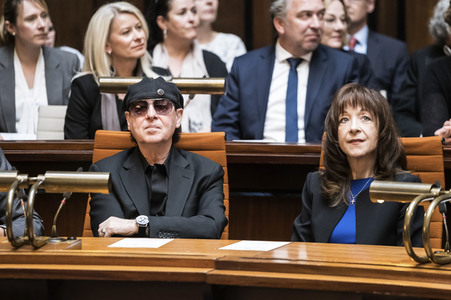 Empfang zum 75. Geburtstag von Gehard Schröder in Hannover