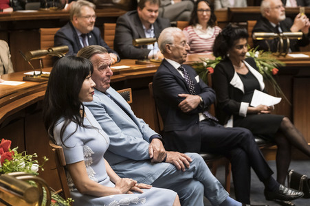 Empfang zum 75. Geburtstag von Gehard Schröder in Hannover