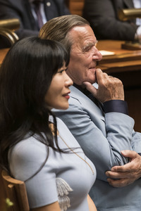 Empfang zum 75. Geburtstag von Gehard Schröder in Hannover