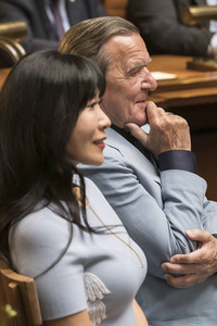 Empfang zum 75. Geburtstag von Gehard Schröder in Hannover