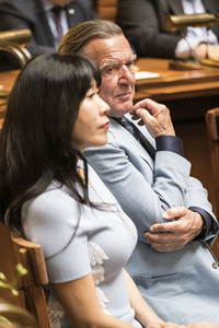 Empfang zum 75. Geburtstag von Gehard Schröder in Hannover