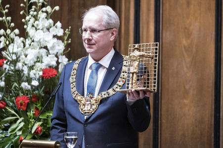 Empfang zum 75. Geburtstag von Gehard Schröder in Hannover