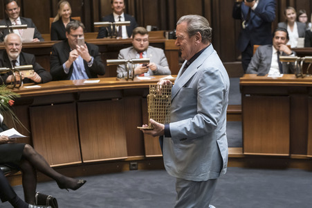 Empfang zum 75. Geburtstag von Gehard Schröder in Hannover