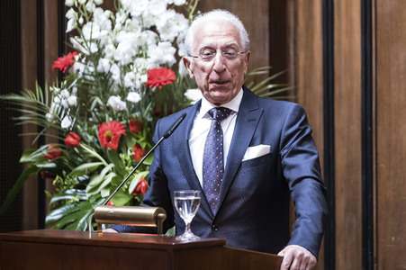 Empfang zum 75. Geburtstag von Gehard Schröder in Hannover