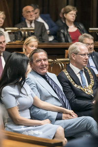 Empfang zum 75. Geburtstag von Gehard Schröder in Hannover