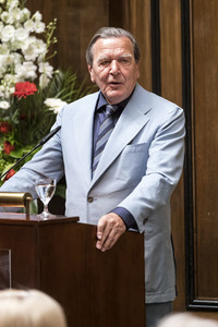 Empfang zum 75. Geburtstag von Gehard Schröder in Hannover