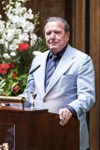 Empfang zum 75. Geburtstag von Gehard Schröder in Hannover