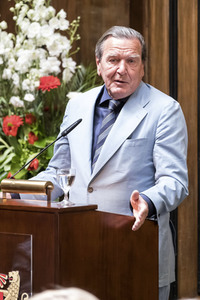 Empfang zum 75. Geburtstag von Gehard Schröder in Hannover