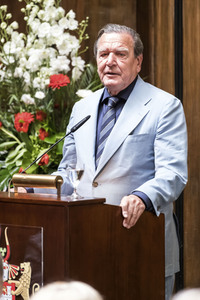 Empfang zum 75. Geburtstag von Gehard Schröder in Hannover