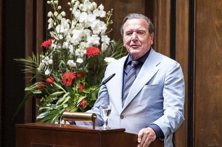 Empfang zum 75. Geburtstag von Gehard Schröder in Hannover