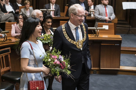 Empfang zum 75. Geburtstag von Gehard Schröder in Hannover