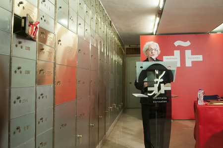 Ida Vitale im Instituto Cervantes in Madrid