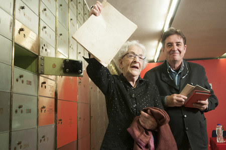 Ida Vitale im Instituto Cervantes in Madrid