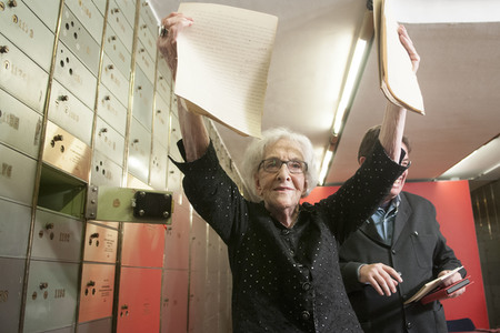 Ida Vitale im Instituto Cervantes in Madrid