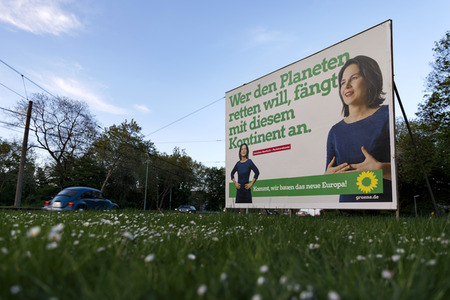 Symbolfoto Europawahl-Plakat