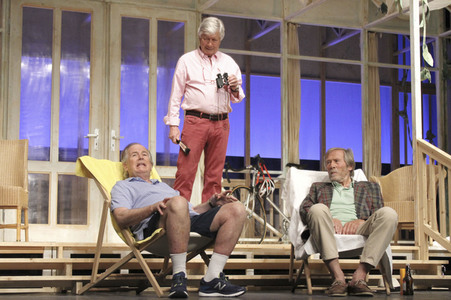 Theaterprobe 'Kerle im Herbst' in Hamburg