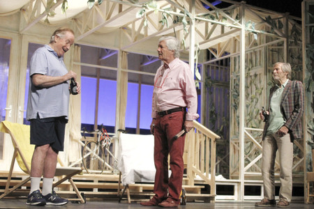 Theaterprobe 'Kerle im Herbst' in Hamburg