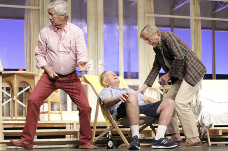 Theaterprobe 'Kerle im Herbst' in Hamburg