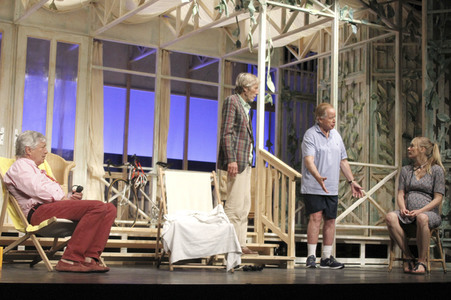 Theaterprobe 'Kerle im Herbst' in Hamburg