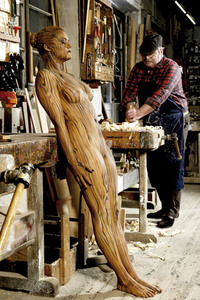 WORKING ART: Tischler / Carpenter Bodypainting