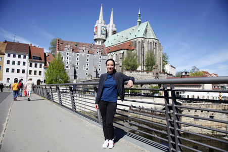 Enthüllung der Graffiti-Kunstwerke von MadC in Görlitz