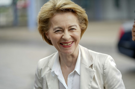 Europawahlkampf-Auftakt von CDU und CSU in Münster