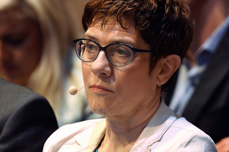 Europawahlkampf-Auftakt von CDU und CSU in Münster