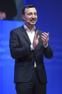 Europawahlkampf-Auftakt von CDU und CSU in Münster