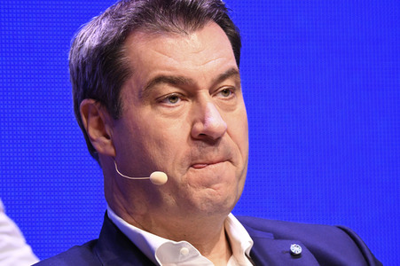 Europawahlkampf-Auftakt von CDU und CSU in Münster