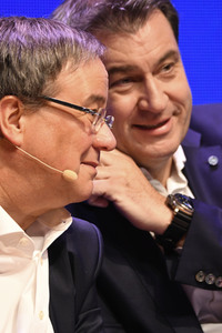 Europawahlkampf-Auftakt von CDU und CSU in Münster