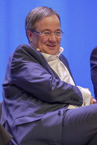 Europawahlkampf-Auftakt von CDU und CSU in Münster